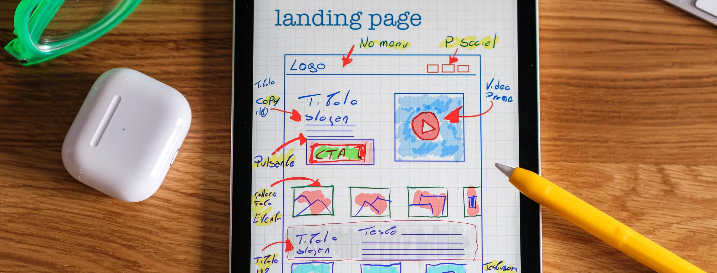 Website Development at work